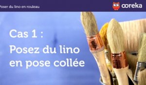 Comment poser du lino en rouleau (Ooreka.fr)