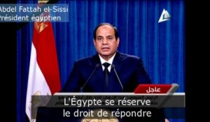 L'Égypte bombarde des positions de l'État islamique en Libye
