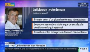 Marc Fiorentino: "La loi Macron ne s'est pas attaquée aux problèmes de fond" – 16/02