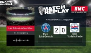 PSG-Caen (2-2) : Le Match Replay avec le son de RMC Sport