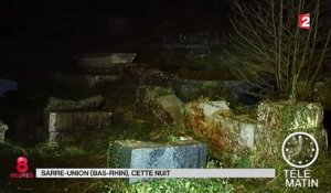 Des tombes profanées dans un cimetière juif d'Alsace