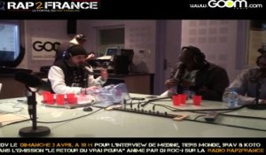 Médine, Tiers Monde, Brav et Koto en live pour Rap2France