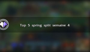 Top 5 LCS Spring Split week 4 - League of Legends