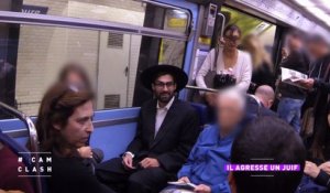 "Cam Clash" : il agresse un juif dans le métro (caméra cachée)