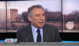 Bayrou : "Je n'aurais aucun mal à trouver un accord avec Alain Juppé"