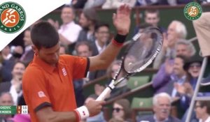 Temps forts Novak Djokovic - Jarkko Nieminen Roland-Garros 2015 / 1er Tour