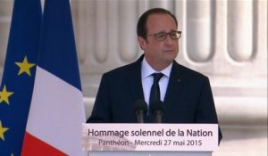 Panthéon : revivez l'intégralité du discours de François Hollande