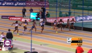Finale F 60 m (Victoire de Céline Distel-Bonnet en 7''27)