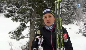 Célia Aymonier, l'espoir des Bleues en ski de fond