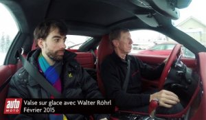 Baptême de glace en Porsche 911 Turbo avecWalter Röhrl, ex-champion du monde des rallyes