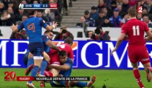 VI Nations: les Bleus s'inclinent contre le Pays-de-Galles