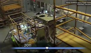 La construction d'un satellite en une minute