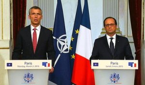 Déclaration conjointe à la presse avec M. Jens Stoltenberg, Secrétaire général de l’OTAN