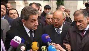 Sarkozy rencontre les représentants du monde musulman: "nous ne voulons pas de communautarisme"