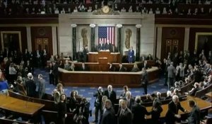 Etats-Unis : standing ovation au Congrès pour Benyamin Nétanyahou
