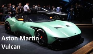 Salon Genève 2015 : l'Aston Martin Vulcan en vidéo