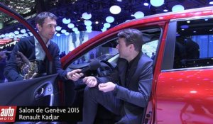 Renault Kadjar - Salon de Genève 2015 : présentation live AutoMoto