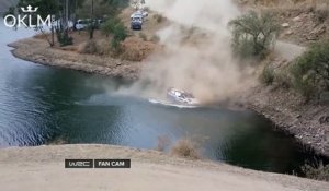 Un crash spectaculaire au rallye du Mexique