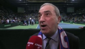 Tennis - Coupe Davis : Gachassin «un président heureux»
