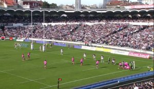 TOP14 - Bordeaux-Stade Français: Essai Raphaël Lakafia (PAR) - J19 - Saison 2014/2015