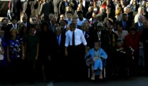 Obama commémore à Selma les 50 ans de la marche contre les discriminations raciales