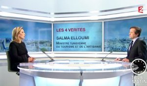 Les 4 Vérités - Salma Elloumi : "En Tunisie, les choses sont sous contrôle"