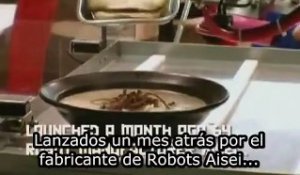 Les cuisiniers japonais sont des robots