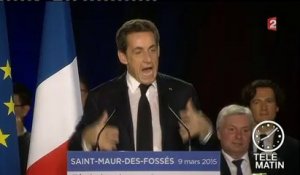 Sarkozy : "Je sens qu'une vague immense est en train de se préparer"