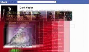 Le compte Facebook du seigneur Dark Vador !