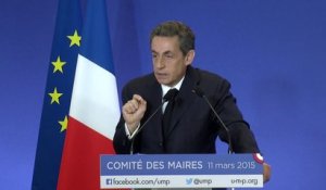 Nicolas Sarkozy - Assemblée du comité des maires