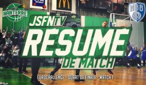 Résumé - JSF Nanterre vs New Basket Brindisi (10/03/15) (EuroChallenge 1/4 Finale - M1)