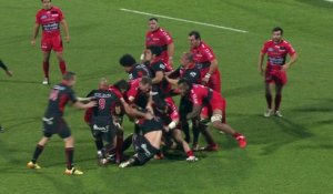 TOP14 - Lyon - Toulon: Essai Drew Mitchell (TLN) - J20 - Saison 2014/2015