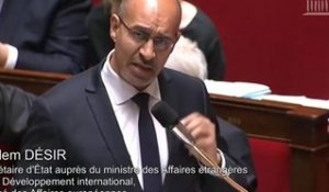 H. Désir répond à une QAG de Jean-Claude Mignon sur la situation des pays du Caucase