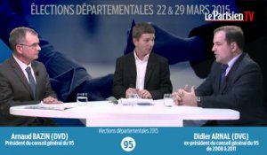 Départementales : débat houleux entre le président du Val-d'Oise  et son prédécesseur