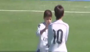 le superbe but de Théo Zidane (12 ans), fils de Zinédine