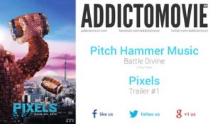 Pixels - Trailer #1 Music #2 (Pitch Hammer Music - Battle Divine)