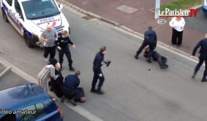 L'intervention musclée des policiers à St-Germain-en-Laye