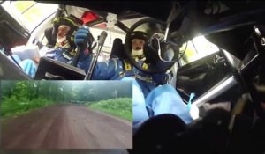 Petite session de rallye à grande vitesse dans une Subaru avec la Subaru Team USA et David Higgins at STPR 2012