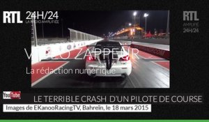Bahreïn : le crash effrayant d'un pilote de course