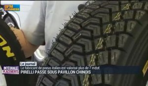 Les pneus Pirelli deviennent chinois