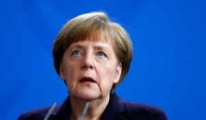 Crash de l'A320 : « un choc » pour Angela Merkel