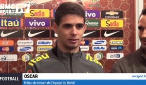 Football / Amical / Oscar : "Le Brésil n'a pas peur de la France" - 25/03