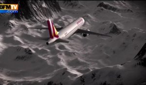 Le crash de l'A320 en images de synthèse