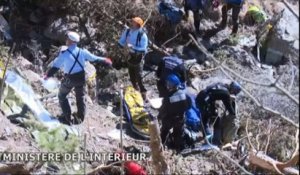 Les premières images au sol du site du crash de l'A320 de Germanwings