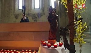 Une messe en hommage aux victimes du crash de l'A320 à Digne-les-Bains