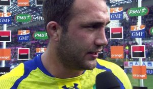 TOP14 - Stade Français-Clermont: Interview Alexandre Lapandry (CLE) - J21 - Saison 2014/2015