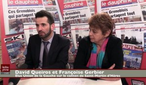 David Queiros et Françoise Gerbier, élus UG