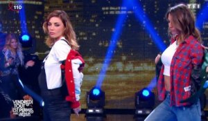 Laury Thilleman met une fessée à Ariane Brodier  - ZAPPING PEOPLE DU 30/03/2015