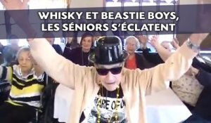 Whisky et Beastie Boys, les séniors s'éclatent en maison de retraite
