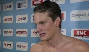 Natation - ChF (H) - 200m NL : Agnel «Encore beaucoup à bosser»